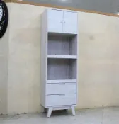 【歐風別館】維塔二尺仿古洗白色電器櫃【基隆至台中免運費】