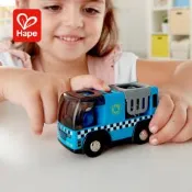 德國Hape 警笛警車組