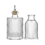 (店+)苦精玻璃瓶 100ml/200ml/210ml/220ml 苦艾酒瓶 藥酒瓶 調酒工具 雞尾酒滴瓶 香水瓶 苦精瓶 