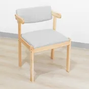 HappyLife 實木Z型扶手椅 50×48.5×70cm Y11637