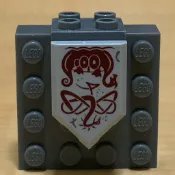 【老皮】樂高 Lego 零件 印刷 維京船 巨龍 22385pb313 21343