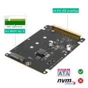 JMT M.2 NGFF B-Key SATA SSD轉2.5寸IDE 44針ATA轉接卡M.2 NGFF SSD轉PA