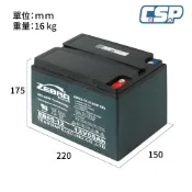 ZEBRA NP65-12 12V65Ah 70A 電動代步 四輪代步車 不斷電系統 老人代步 斑馬電池 EB65-12