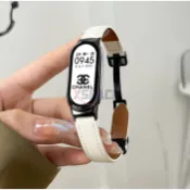 真皮磁吸折疊扣錶帶 適用小米手環11 10 9 8 新款腕帶 Xiaomi 手環 10