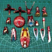 【LT】112兵人配件shf鋼鐵戰甲mk50納米包馬克85俠6寸手辦模型盾牌
