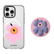marimekko透明白框手機殼 iPhone17Pro磁吸手機殼 蘋果18Pro防摔殼 i15保護殼 i14硬殼 13