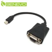 Benevo 主動式 mini DP轉VGA訊號轉換器支援最多6螢幕顯示 (BmDP2VGAB)
