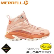 【MERRELL 美國 女 Moab Speed 2 Mid GTX輕量戶外高筒靴《杏桃色》】 ML037832/越野鞋