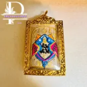古巴吉士納 人緣鳥 波水節 泰國佛牌 人緣招財聖物 蝶牌 古巴吉士達  泰國佛牌 蝶王 金殼 聖物帕納萊泰國佛牌聖物