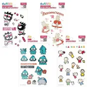 小禮堂 Sanrio 三麗鷗 燙布轉印貼 (角色款) 酷企鵝 人魚漢頓 兔媽媽 大寶