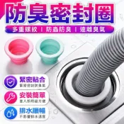 (店+)防臭密封塞 洗衣機  排水管地漏密封 矽膠防臭圓形地漏蓋 衛生間廚房堵水塞 堵臭器