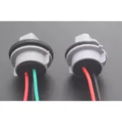 T20-7440-7443-三角- 尾燈方向燈泡座剎車燈泡座-LANCER-SWIFT-CRV 鯊魚頭 尾燈