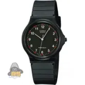 【CASIO】台灣卡西歐公司貨 極簡時尚指針 生活防水 石英錶-黑 (MQ-24-1B)