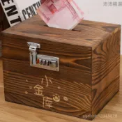 撲滿 儲錢罐 存錢筒 特色存錢筒 透明存錢筒 送禮 情侶 收納盒 日本風 衹進不出50萬存錢筒 ATM私房錢 交換禮物 