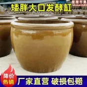【現貨免運】土陶釀酒發酵缸大水缸老式儲水陶瓷大號粗陶水缸醋缸醬缸瓦缸防潮