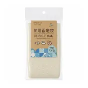 (店+)【奇格利爾】沐浴香皂袋 附吸盤與調節扣 肥皂起泡網 雙層起泡袋 9x14cm 1入 購滿地