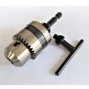【台南南方】1-10mm 起子機 轉電鑽 電鑽夾頭 夾頭 轉接頭 轉接桿 自動夾頭 六角柄