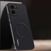 適用於 OnePlus Nord CE6 5G 內置磁性車載支架蓋防震軟邊防摔後殼外殼
