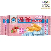 孔雀捲心餅 濃厚草莓風味(奶蛋素) 63g 【合迷雅旗艦館】〈訂單滿$149才出貨〉
