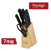 【MEYER 美亞】PRESTIGE 廚房不鏽鋼刀具七件組 【餐廚集點換購_活動品】(可超商取貨)