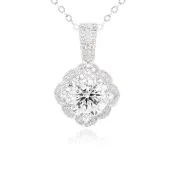 【AURORA 歐羅拉】GIA 50分 D color 天然真鑽 PT950鉑金台 鑽墜 春妍