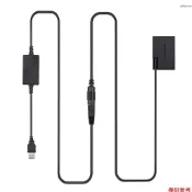 Andoer DR-E18 佳能LP-E18假電池 帶5V 2A單USB升壓線 適用於佳能750D Kiss X8i T