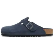(店+)【BIRKENSTOCK 勃肯】1030837 Birkenstock Boston 舒適簡約包頭拖鞋 男女同款 藍色 常規版（寬版）