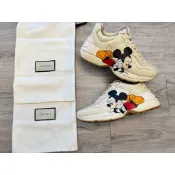 歐美二手精品Gucci 米老鼠老爹鞋 歐版35 小腳女