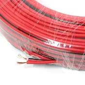 0.14mmX14芯 50米 DC電源線 喇叭線 紅黑並排