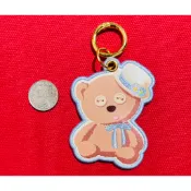🌟正版🌟【大阪環球影城】 USJ 小小兵鮑伯的提姆熊 皮革刺繡吊飾 鑰匙圈 無紙卡包裝 包包掛飾 沒有小雛菊🌼