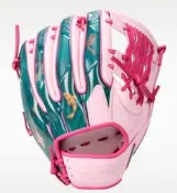 日本風,錦鯉波紋指背圖騰~ NIKE Vapor Elite 頂級 棒壘球 野手手套 內野工字球擋 11.5“