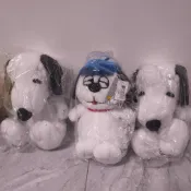 ​正版授權 25cm 史努比玩偶 Snoopy 絨毛娃娃 坐姿史努比 療癒安撫娃娃 禮物 精緻絨毛玩具