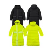W Nike Jordan AS J Down Parka 長版羽絨大衣 黃/黑 CV2484【SPLY】