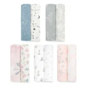 (店+)【aden+anais】竹纖維多功能包巾2入(多款可選) 麗兒采家