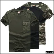 (店+)野戰搖滾 美軍101 空降師迷彩T恤(黑色叢林迷彩軍綠色迷彩T恤戰術T恤短袖T恤純棉排汗衣工作服迷彩服)