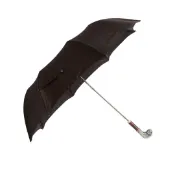【BreezeOnline 微風精品線上】dunhill 鬥牛犬頭短柄雨傘