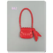 ＊B&J特賣＊～全新芭比娃娃適用，紅色小包。