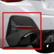 M Performance BMW 原廠 i4系列 G26 Lci全車系 後保險桿飾板 碳纖維 4erM440i【YG】