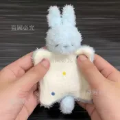 ⚡ 可愛小兔安撫巾 手偶毛絨玩偶 柔軟裝飾公仔 療癒安撫玩偶 寶寶安撫巾 創意毛絨手偶 居家裝飾玩偶 送禮首選