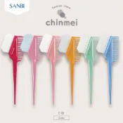 ／ᴄʜɪɴᴍᴇɪ／日本SANBI雙面白毛染刷-K60C 染髮專用 手刷染挑染 另售 染膏 染碗 染刷 K60C 晴美髮品