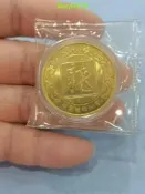 上海造幣廠第一輪生肖龍紀念銅章，1988年發行的，帶原封塑料12344