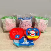 【二手收藏】麥當勞 HELLO KITTY 35週年 小蘋果 麥當勞玩具｜共四款｜個別分售｜原袋未拆｜原袋保留