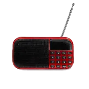 多媒體MP3播放機 GR-8050 收音機 MP3收音機 USB TF卡 隨身聽 FM 廣播 附18650電池