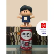 ArtLife @ NATIONAL ナショナル坊や 店頭用 電池缶 昭和レトロ 希少 当時物 企業物 國際牌