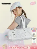 全球選品1館 生活百貨 VANWALK Fruit Power新款少女小眾單肩腋下手提包通勤運動包包ins