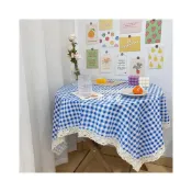 (店+)棉麻桌布防水防油 長方形茶幾檯布餐桌墊 日式北歐簡約風格 客廳餐廳家用裝飾布藝桌巾