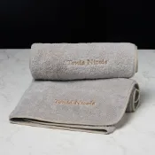 【Tonia Nicole 東妮寢飾】100%純棉親膚柔眠枕巾2入(多款任選)