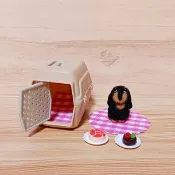 Pinkoi 代購 - 羊毛氈迷你臘腸犬，附收納盒