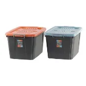 【KEYWAY 聯府】帕特滑輪整理箱85L-2入(收納箱 置物箱 MIT台灣製造)