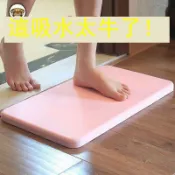 錦盛實木家居 免運【硅藻泥地墊】可開發票矽藻泥地墊吸水腳墊浴室防滑墊速幹衛生間超強吸水浴室淋浴房地墊全館折扣 售後保障 店長推薦 6j515